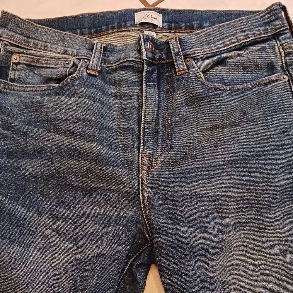 J CREW Men's Jeans Straight Fit 770  Kurabo Blue Denim 30 x 30